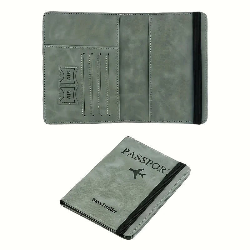 RFID Blocking Travel Wallet