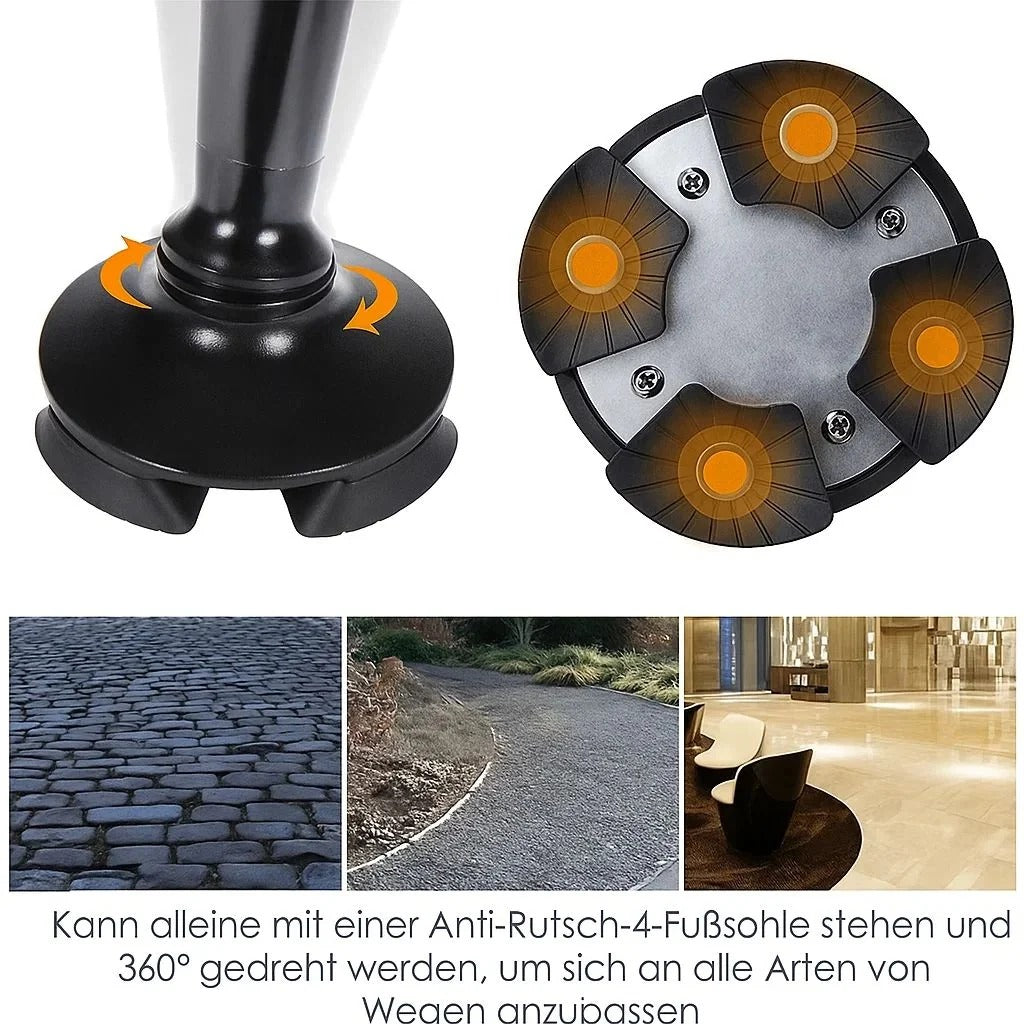 Foldable Walking Cane with LED Light