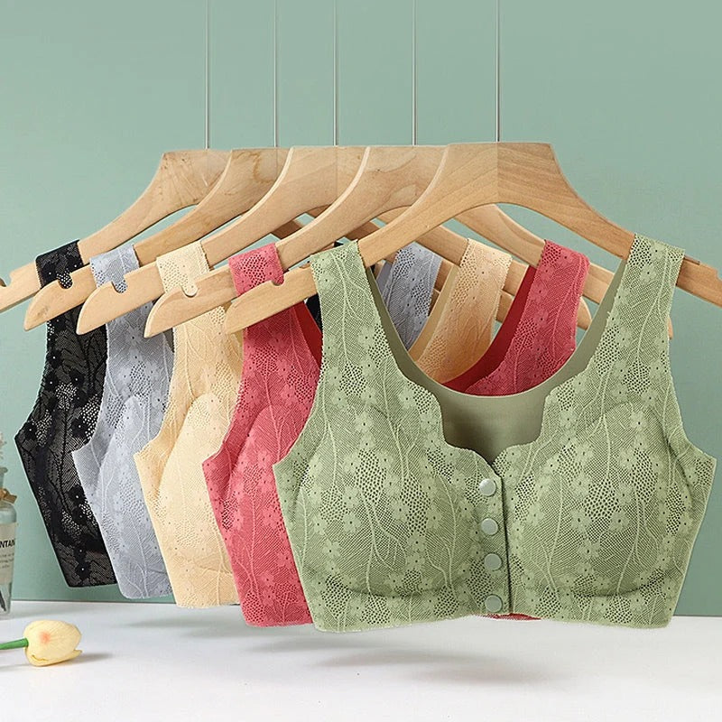 Front-Closure Wireless Comfort Bra