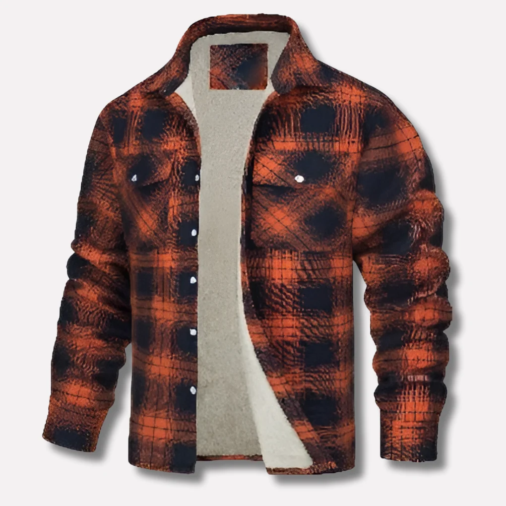 Checked Flannel Lumberjack Shirt