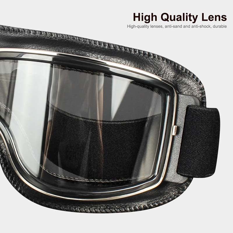 Motorcycle Goggles Over Prescription Glasses
