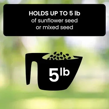 Anti-Squirrel Spinning Bird Feeder