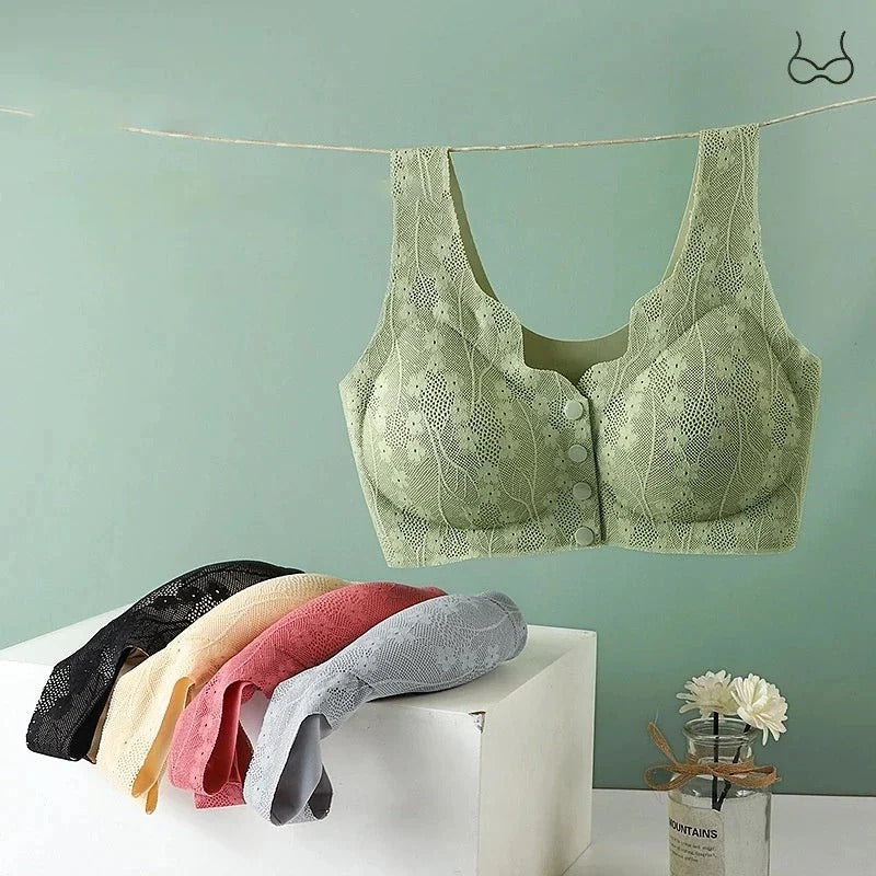 Front-Closure Wireless Comfort Bra