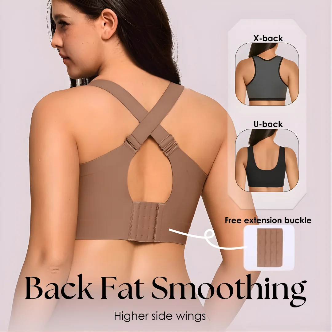 Seamless Wireless Gel-Strip Support Bra