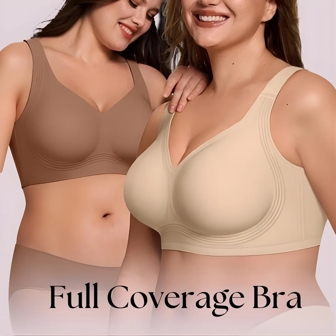 Seamless Wireless Gel-Strip Support Bra
