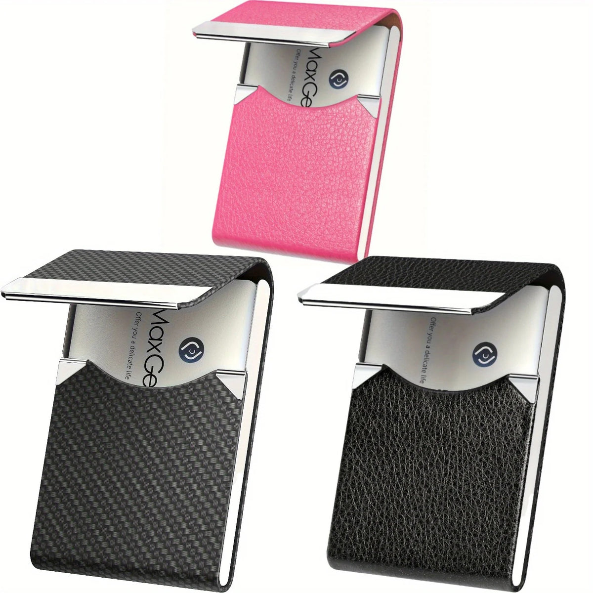 SteelGuard Business Card Holder