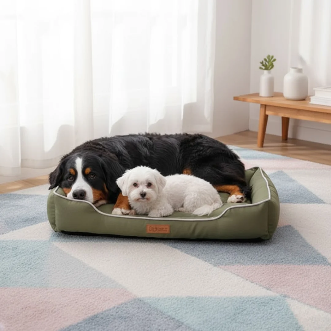 Foam Dog Bed with Washable Cover