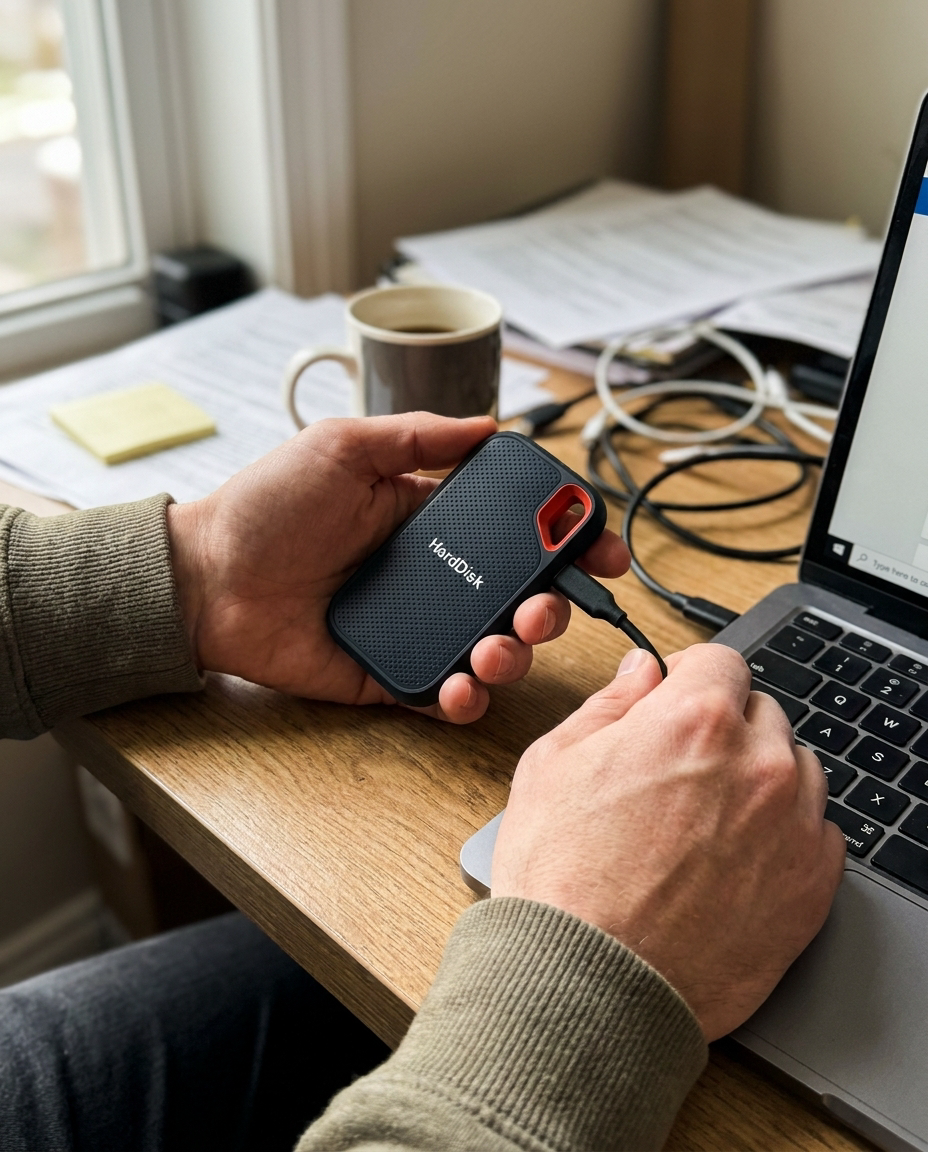 External SSD 1 TB Portable USB-C Drive