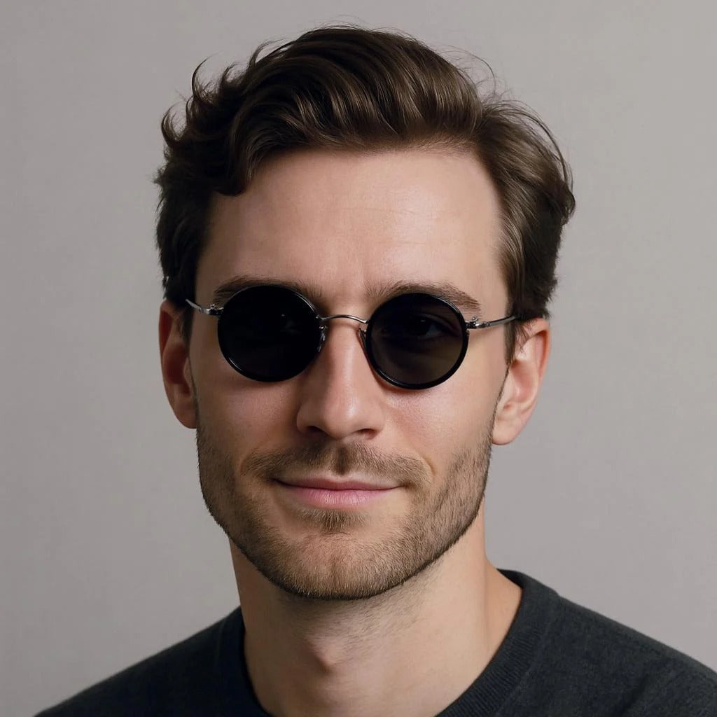 Metal Frame Polarized Sunglasses