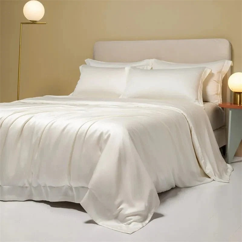 Bamboo Fibre Cooling Duvet Cover Set