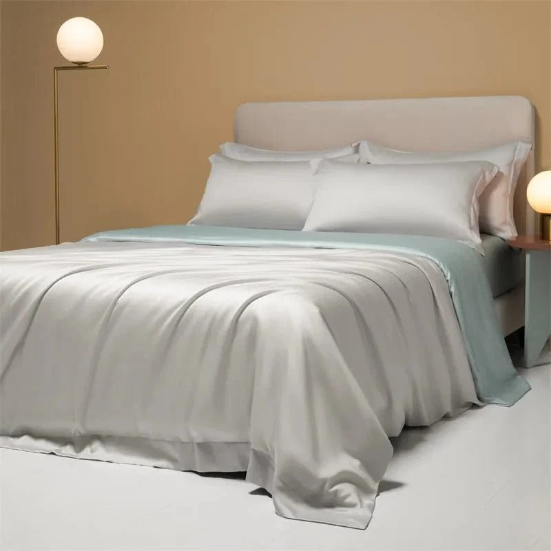 Bamboo Fibre Cooling Duvet Cover Set