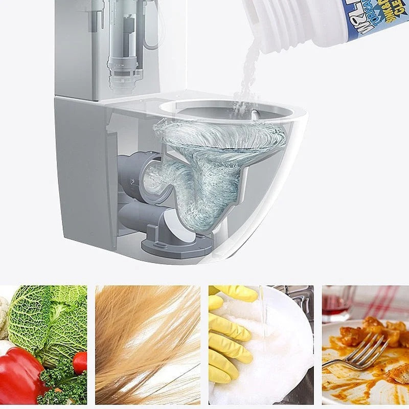 Enzymatic Foaming Drain Cleaner Powder