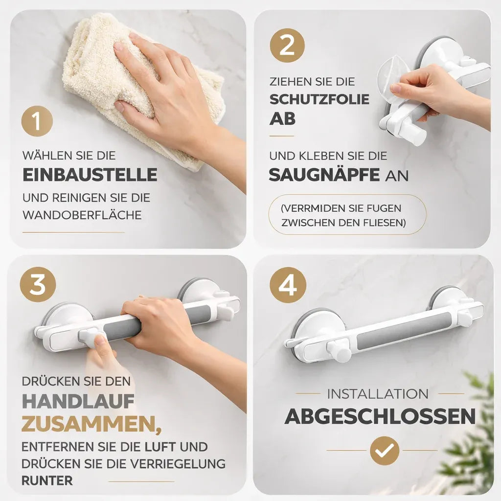 SeniGrip Suction Cup Grab Bar