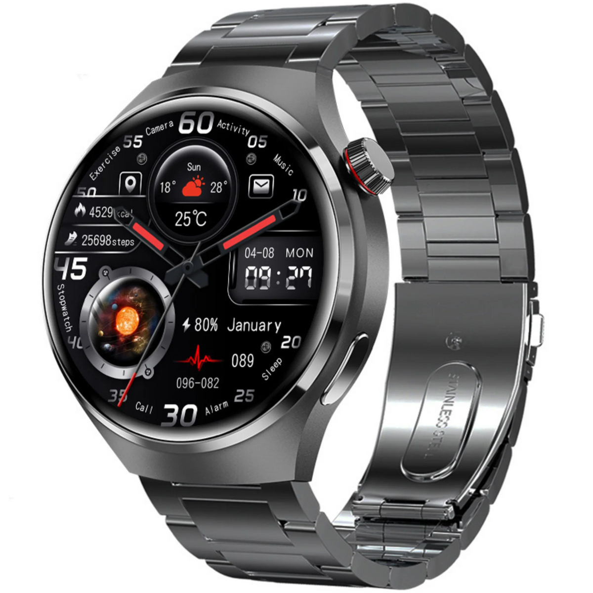 AMOLED Display Smartwatch