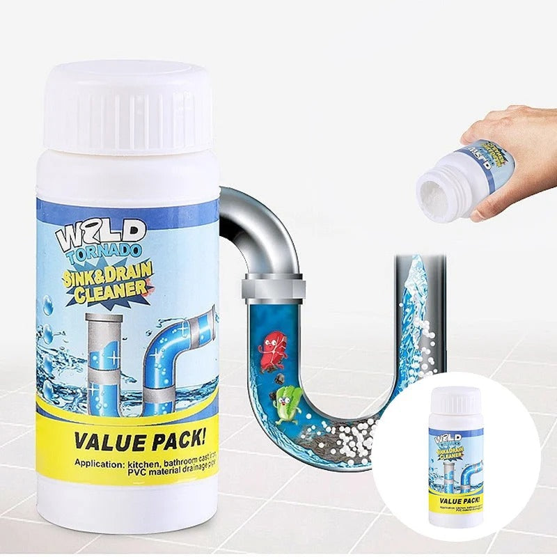 Enzymatic Foaming Drain Cleaner Powder