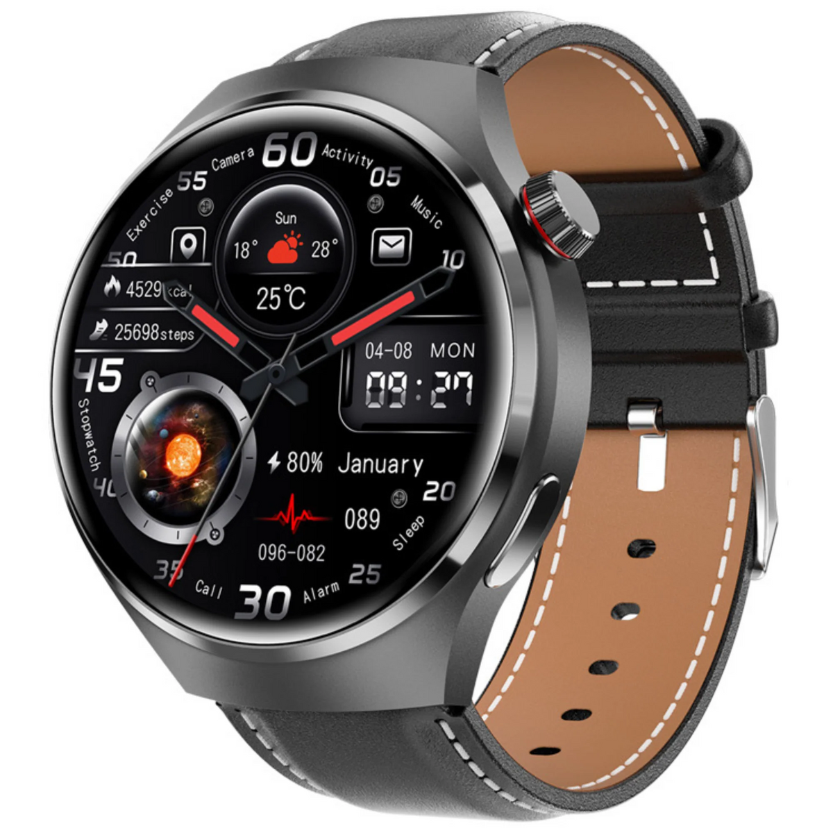 AMOLED Display Smartwatch