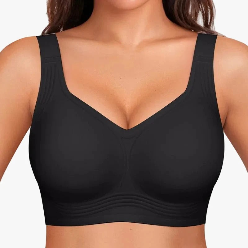 Seamless Wireless Gel-Strip Support Bra