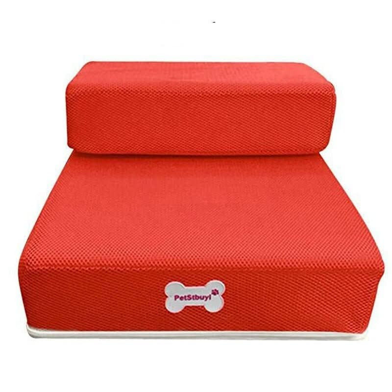 Two-Step Anti-Slip Pet Stairs