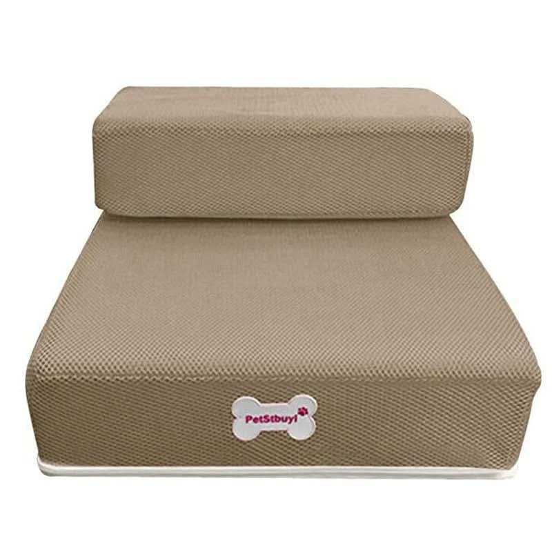 Two-Step Anti-Slip Pet Stairs
