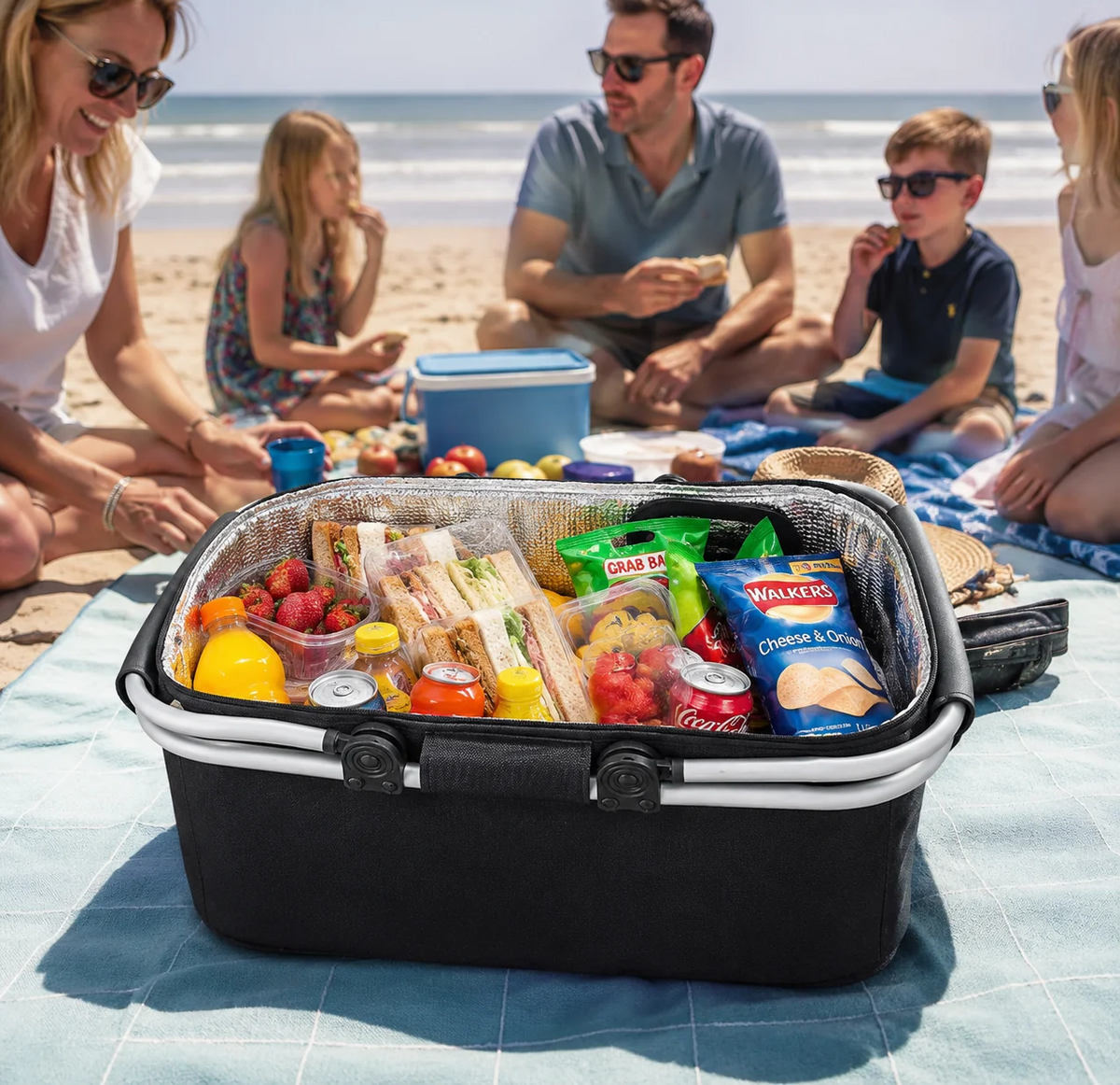 18L Collapsible Picnic Basket