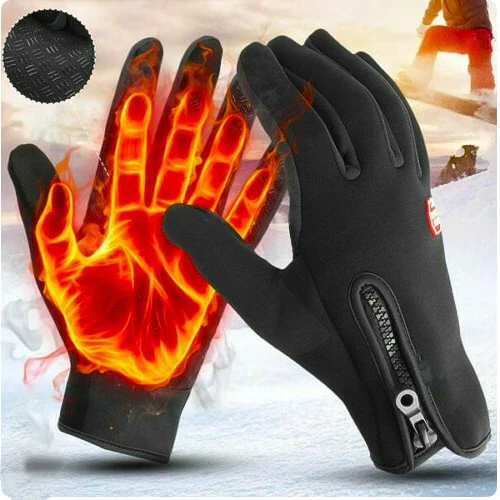 Thermal Fleece-Lined Gloves