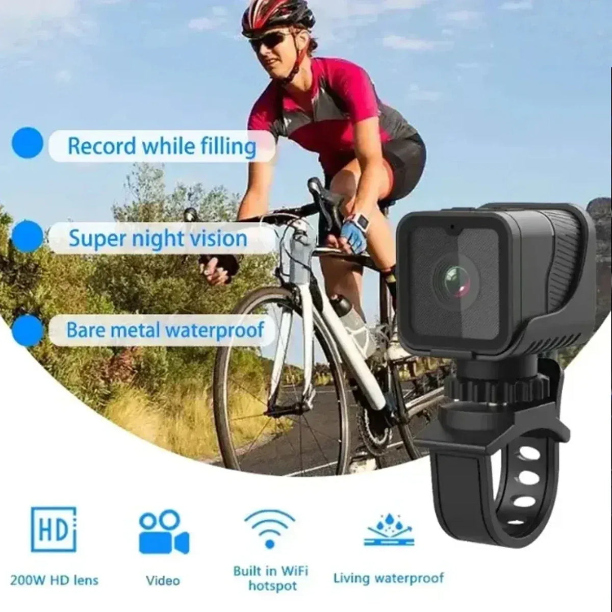 Waterproof 1080P Action Camera