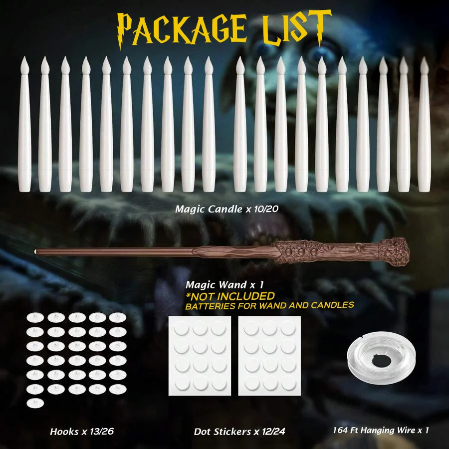 Floating LED Candles with Remote