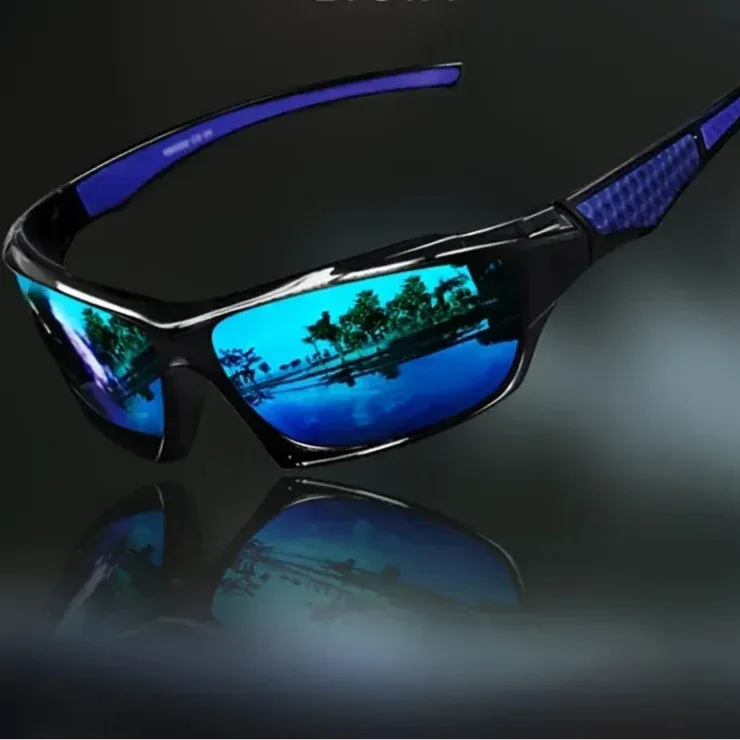 Polarized Round-Frame Sunglasses