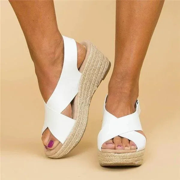 Clara Wedge Heel Espadrilles