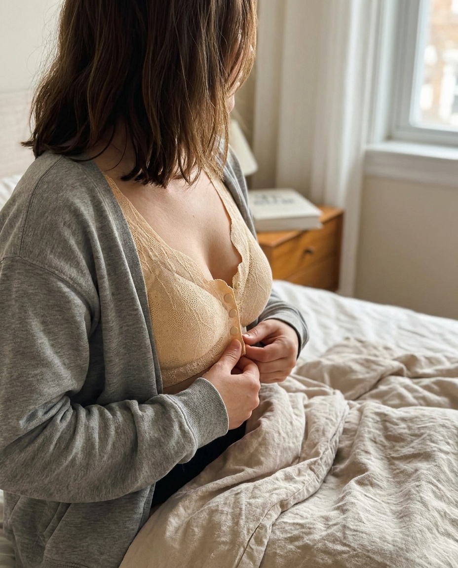 Front-Closure Wireless Comfort Bra
