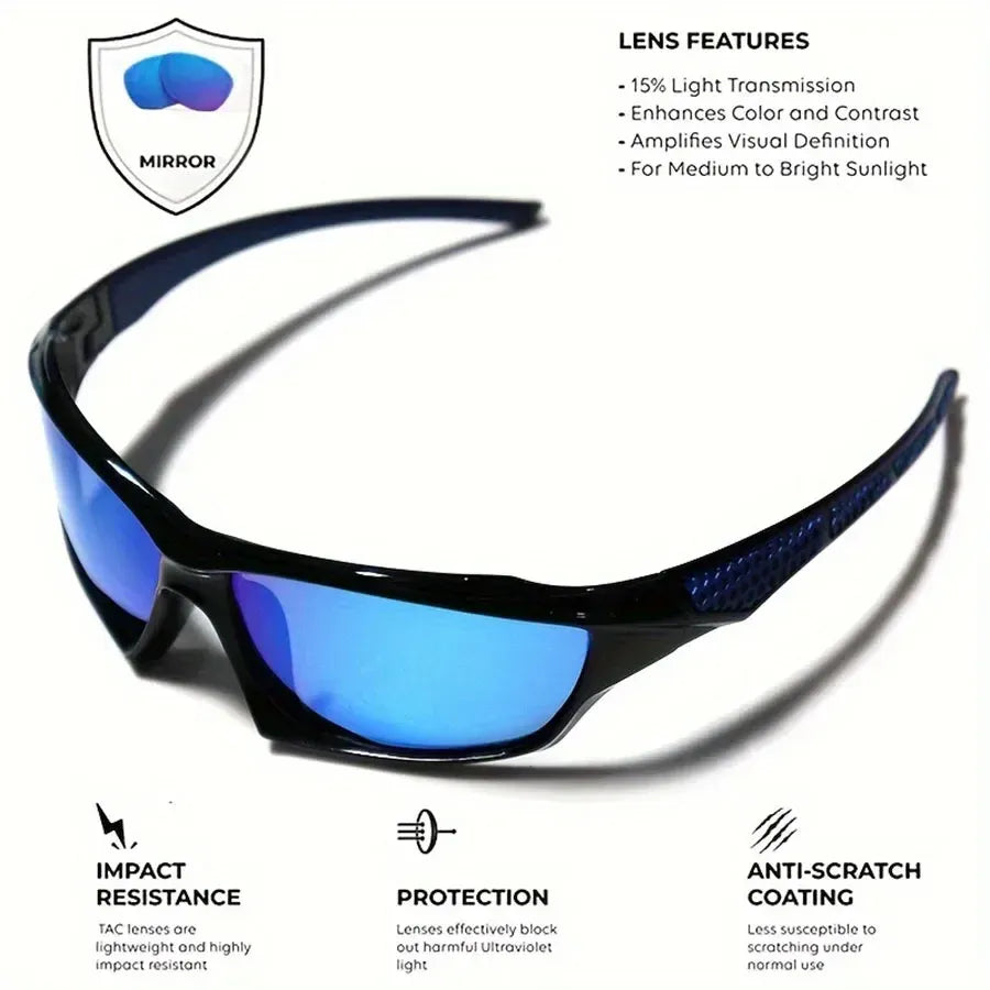 Polarized Round-Frame Sunglasses