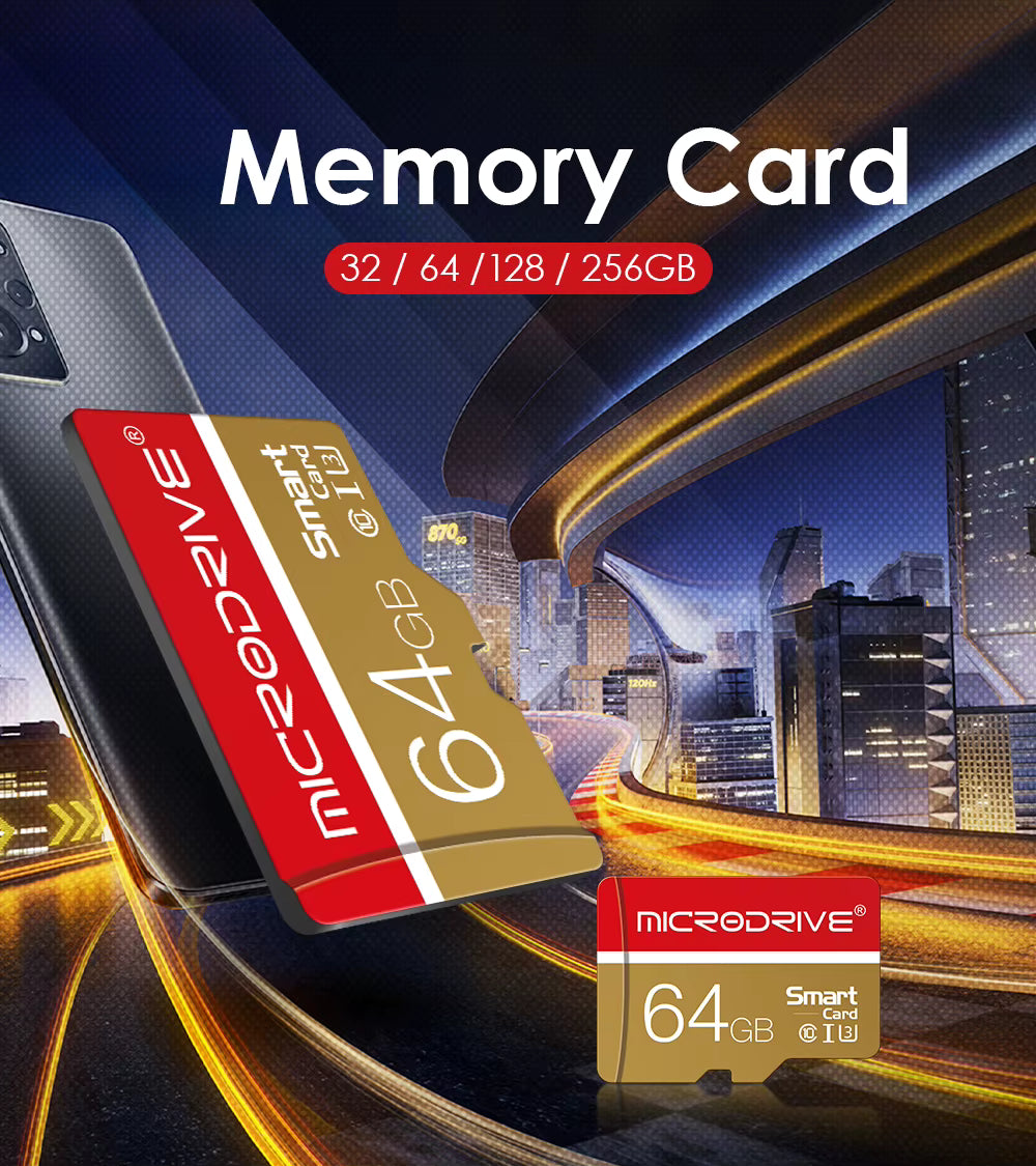 MicroSD Memory Card Class 10 UHS-I U3