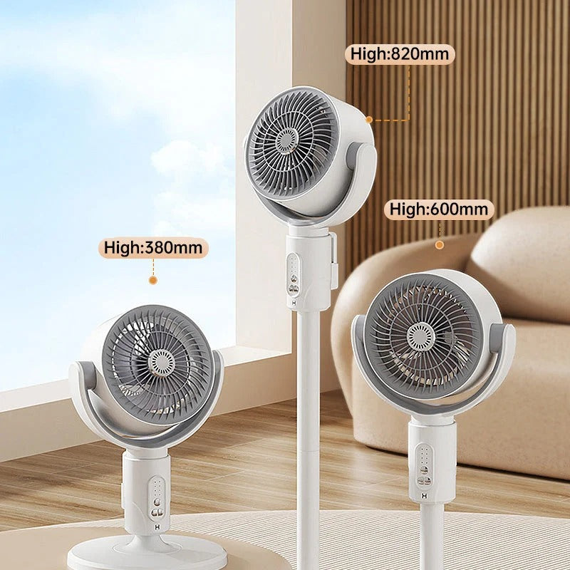 Whisper-Quiet USB Pedestal Fan