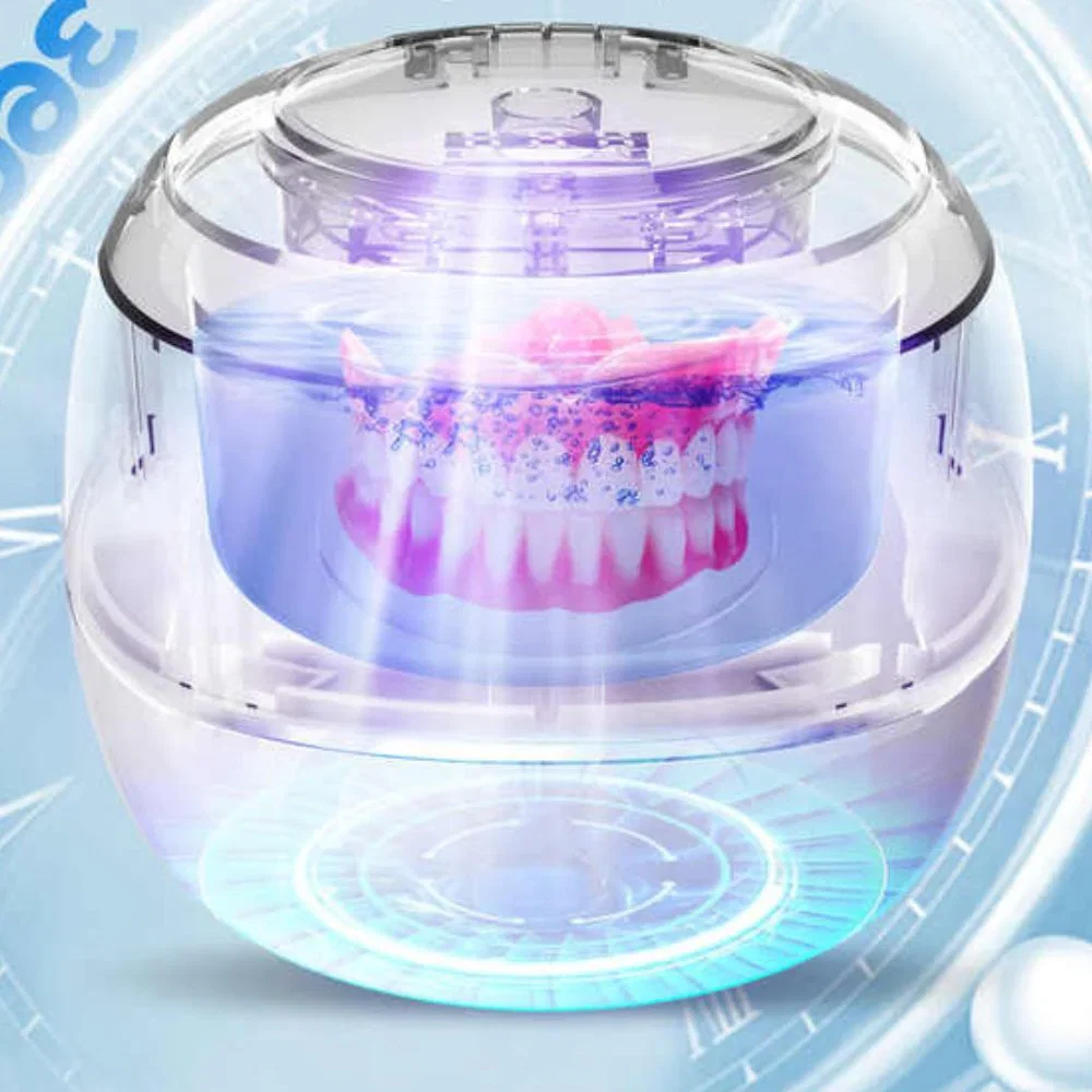 Ultrasonic Portable Denture Cleaner