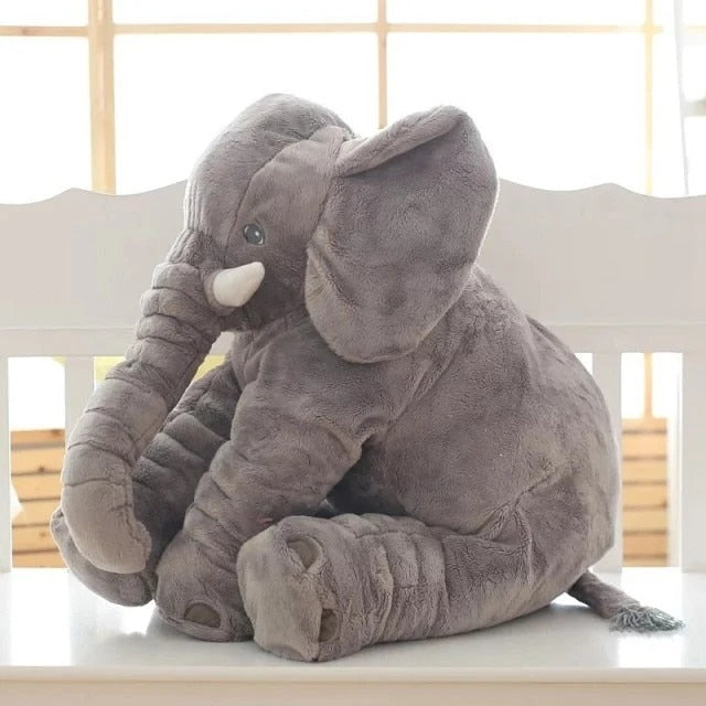 Plush Elephant Comfort Cushion