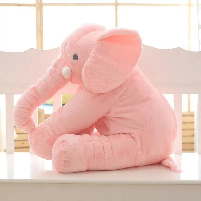 Plush Elephant Comfort Cushion