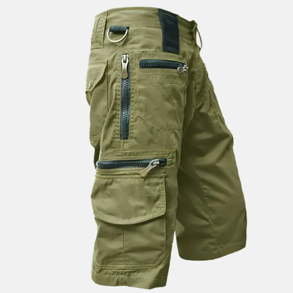 Utility Multi-Pocket Cargo Shorts
