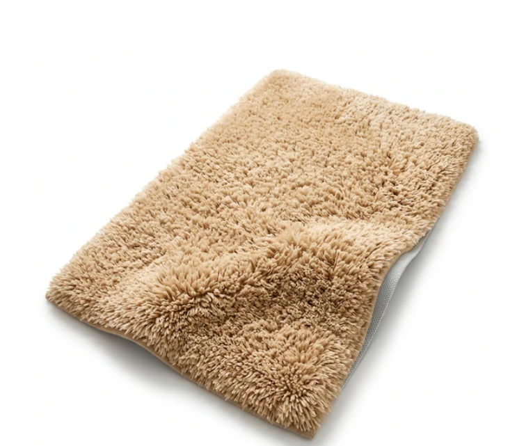 Plush Microfiber Shaggy Bath Rug