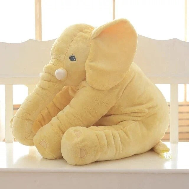 Plush Elephant Comfort Cushion