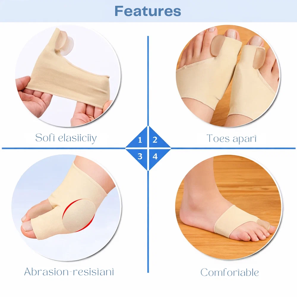 Orthopedic Gel Toe Support Brace