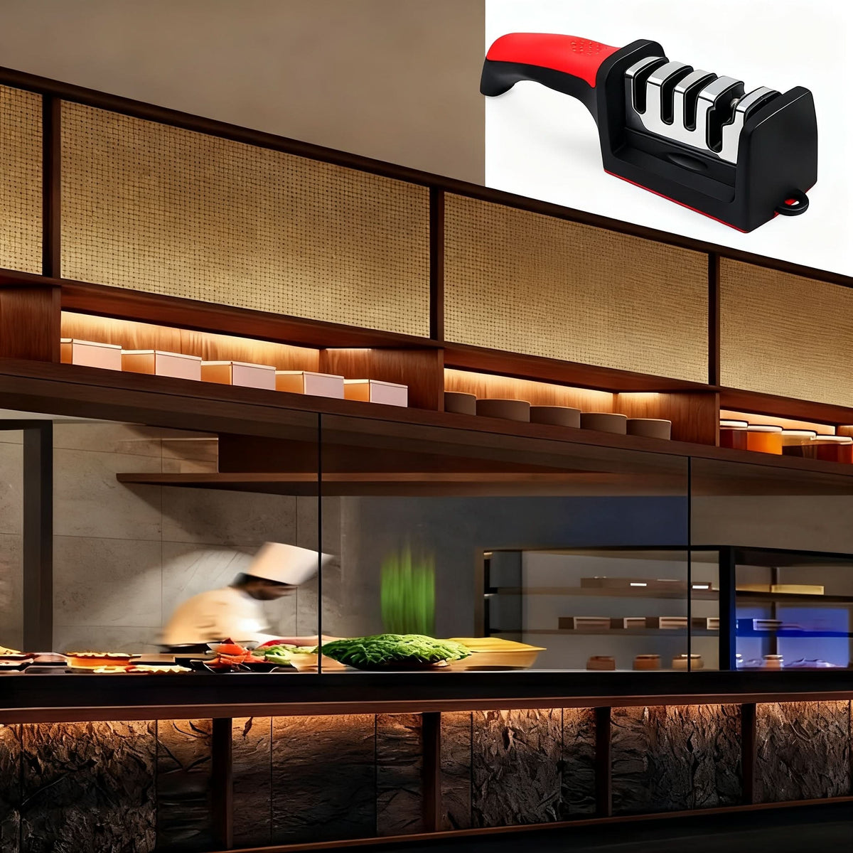 4-Stage Knife Sharpener Tool