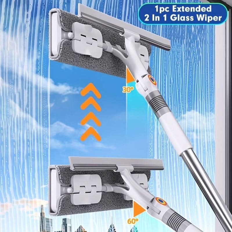 360° Rotating Glass Squeegee