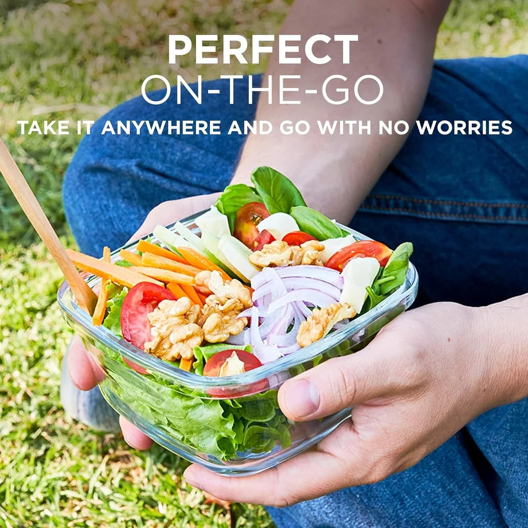 Glass Food Storage Container Set