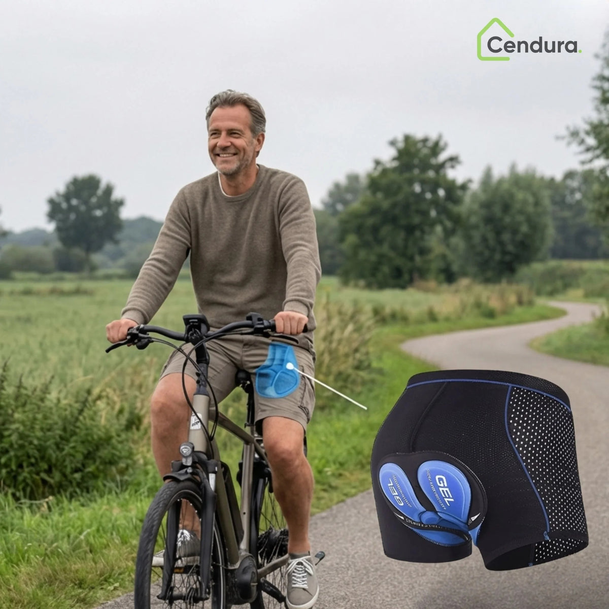 Veloride Gel-Padded Cycling Shorts