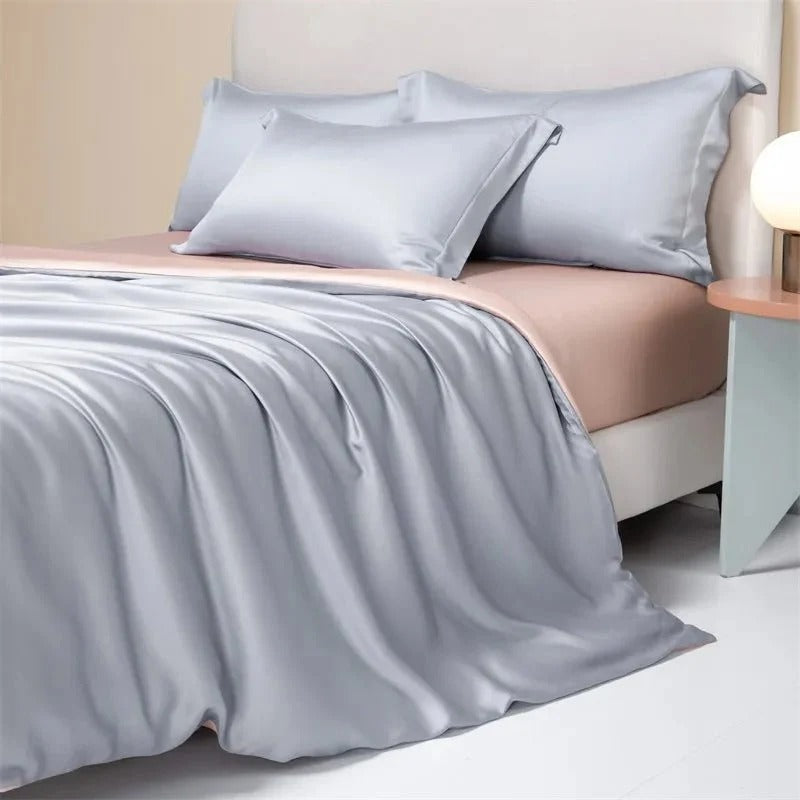 Bamboo Fibre Cooling Duvet Cover Set
