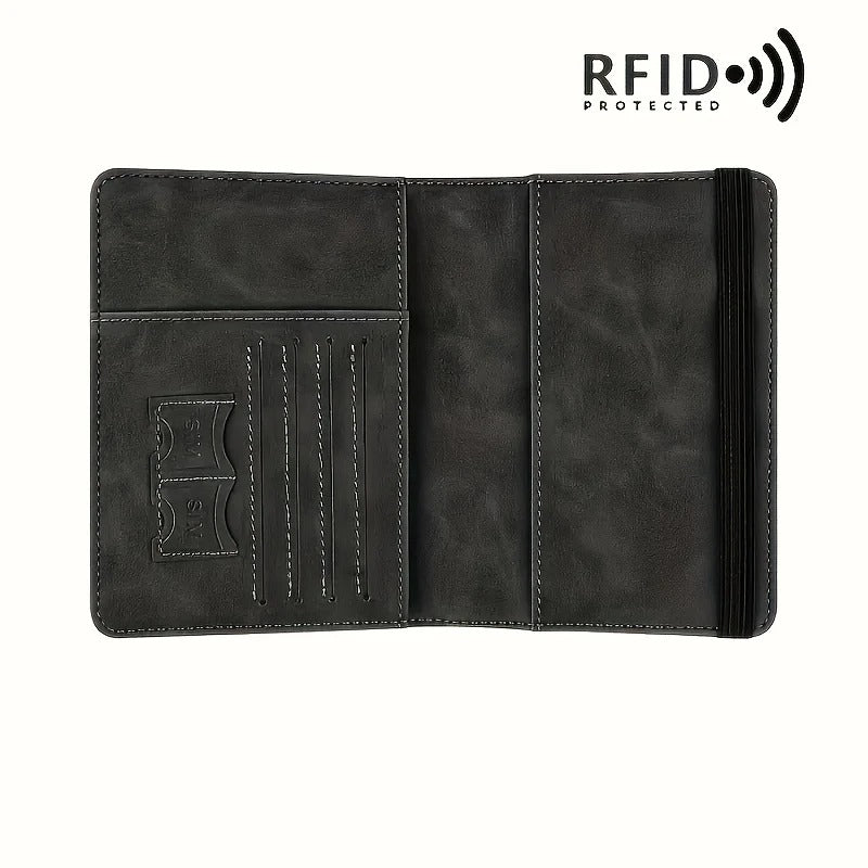 RFID Blocking Travel Wallet