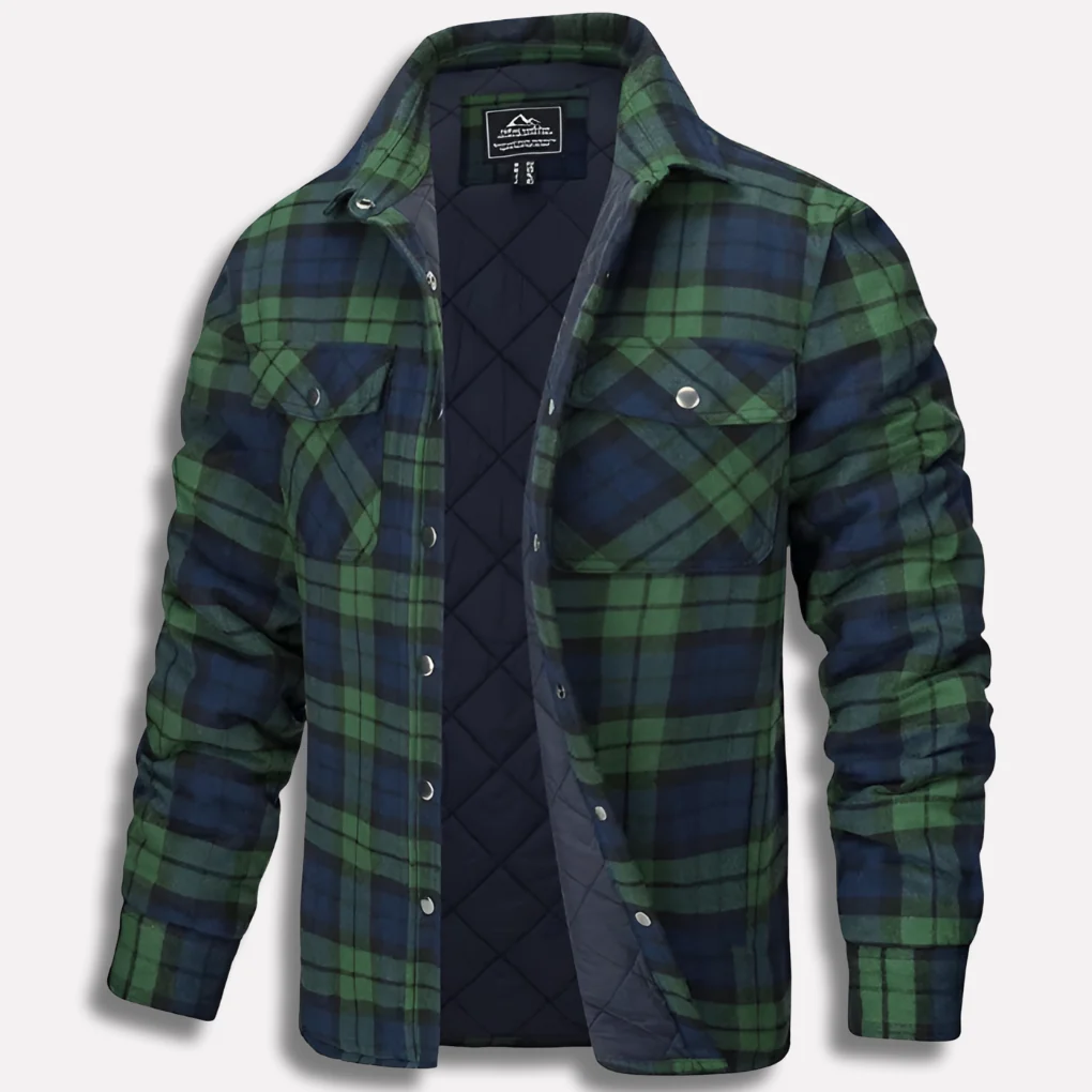 Checked Flannel Lumberjack Shirt