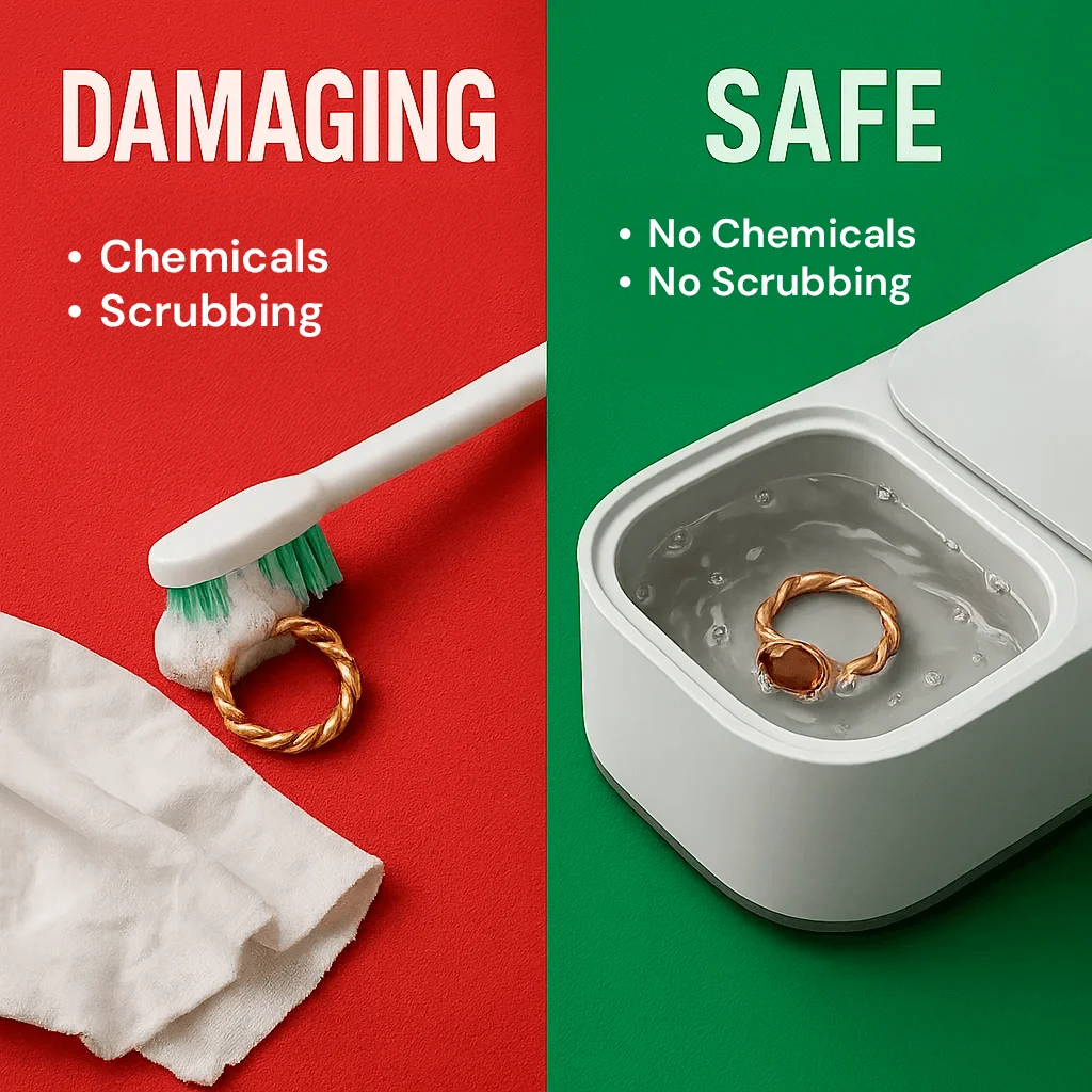 Ultrasonic Jewellery and Eyewear Cleaner