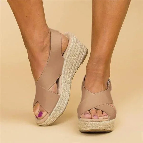 Clara Wedge Heel Espadrilles