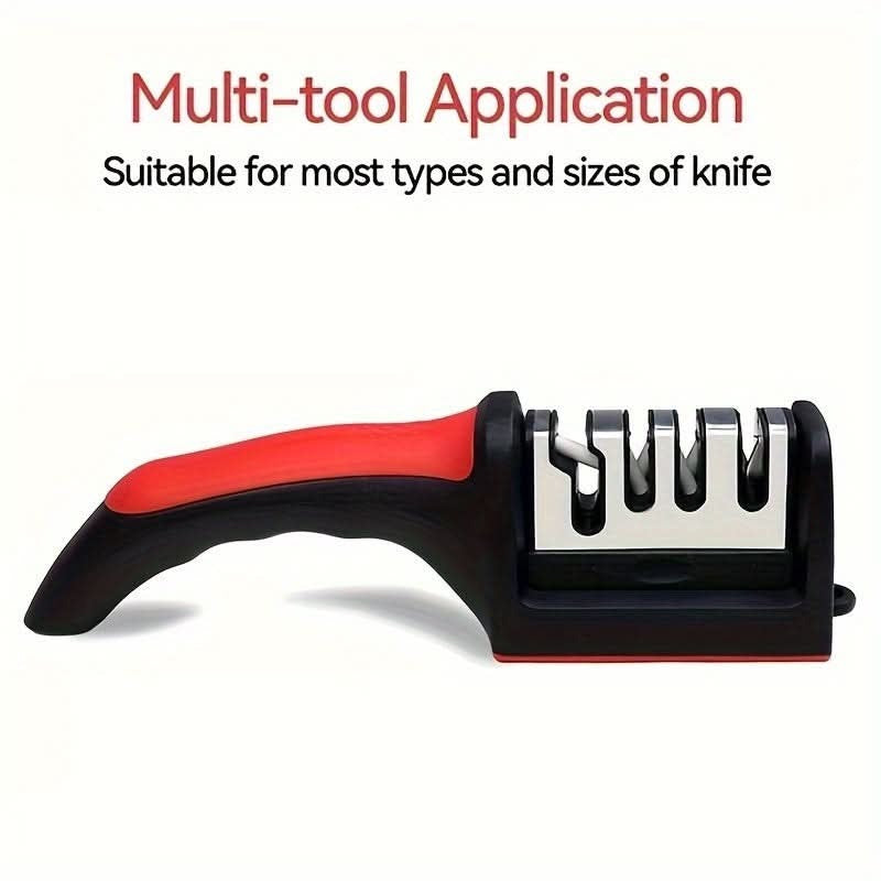 4-Stage Knife Sharpener Tool